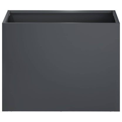 Vaso da giardino Antracite 40 x 30 x 30 cm | homemem39