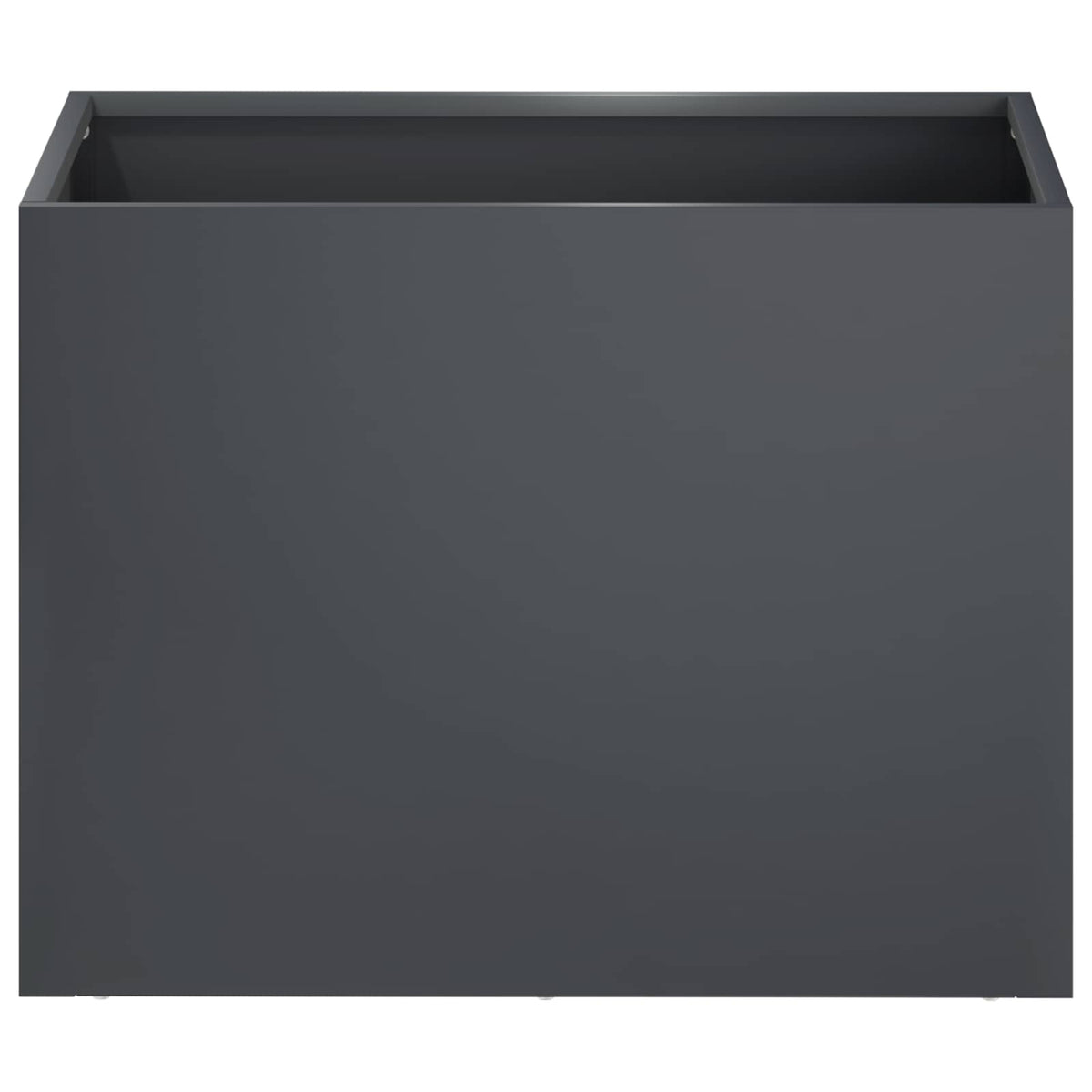 Vaso da giardino 2 pz Antracite 40 x 30 x 30 cm | homemem39