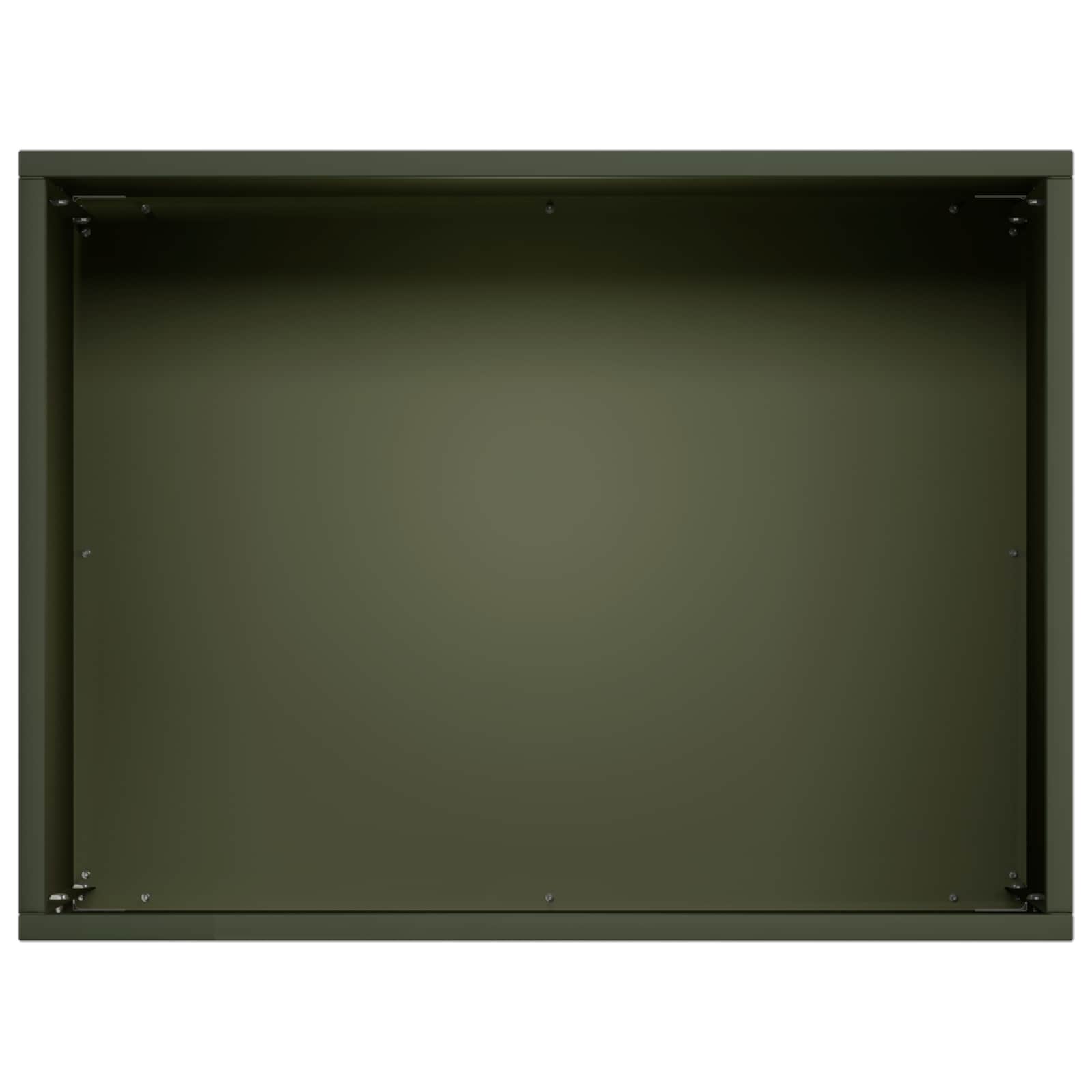 Vaso da giardino 2 pz Verde Oliva 40 x 30 x 30 cm | homemem39