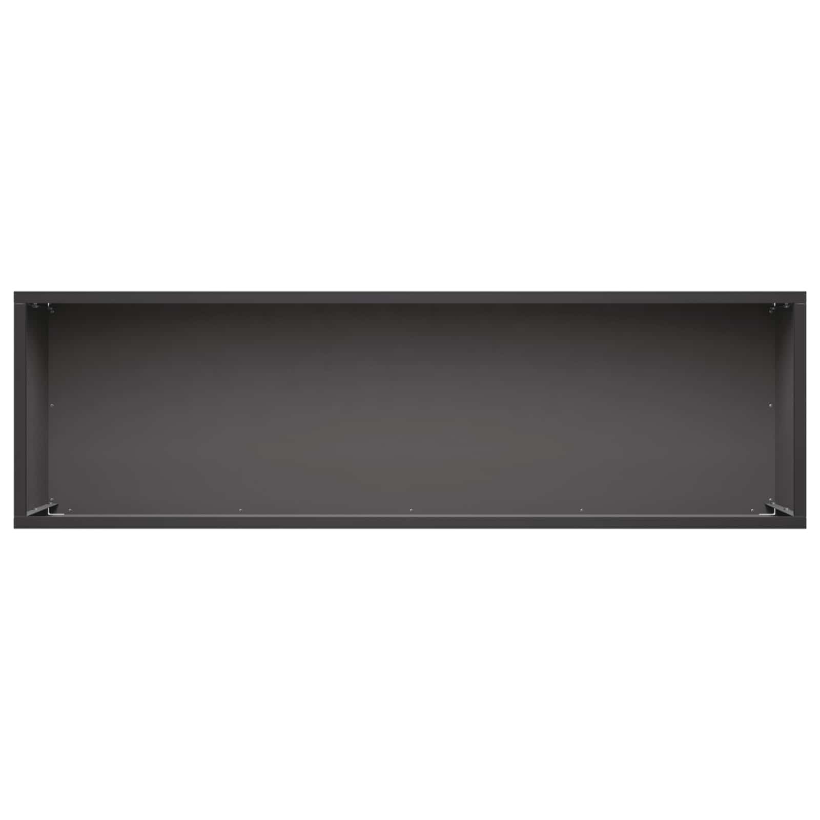 Vaso da giardino 2 pz Nero 80 x 30 x 30 cm | homemem39