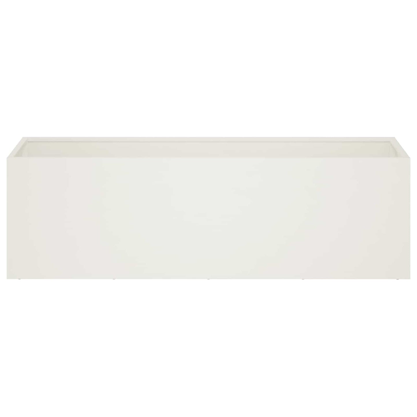 Vaso da giardino Bianco 80 x 30 x 30 cm | homemem39
