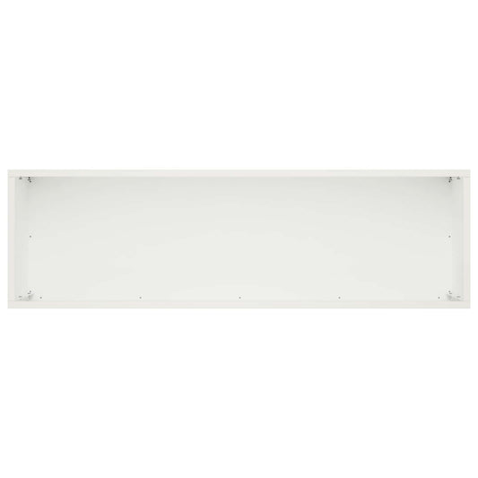 Vaso da giardino 2 pz Bianco 80 x 30 x 30 cm | homemem39