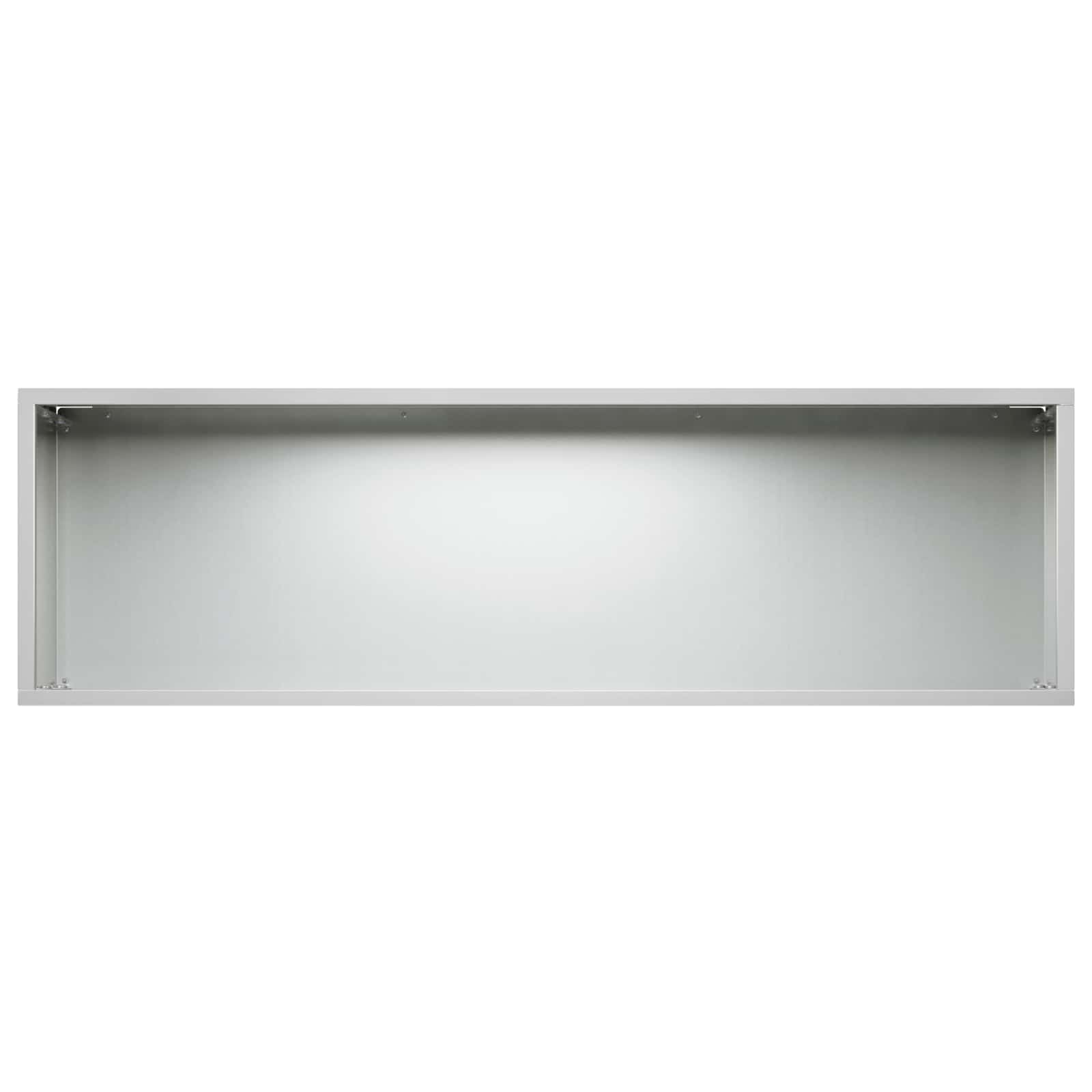 Vaso da giardino 2 pz Argento 80 x 30 x 30 cm Acciaio zincato | homemem39