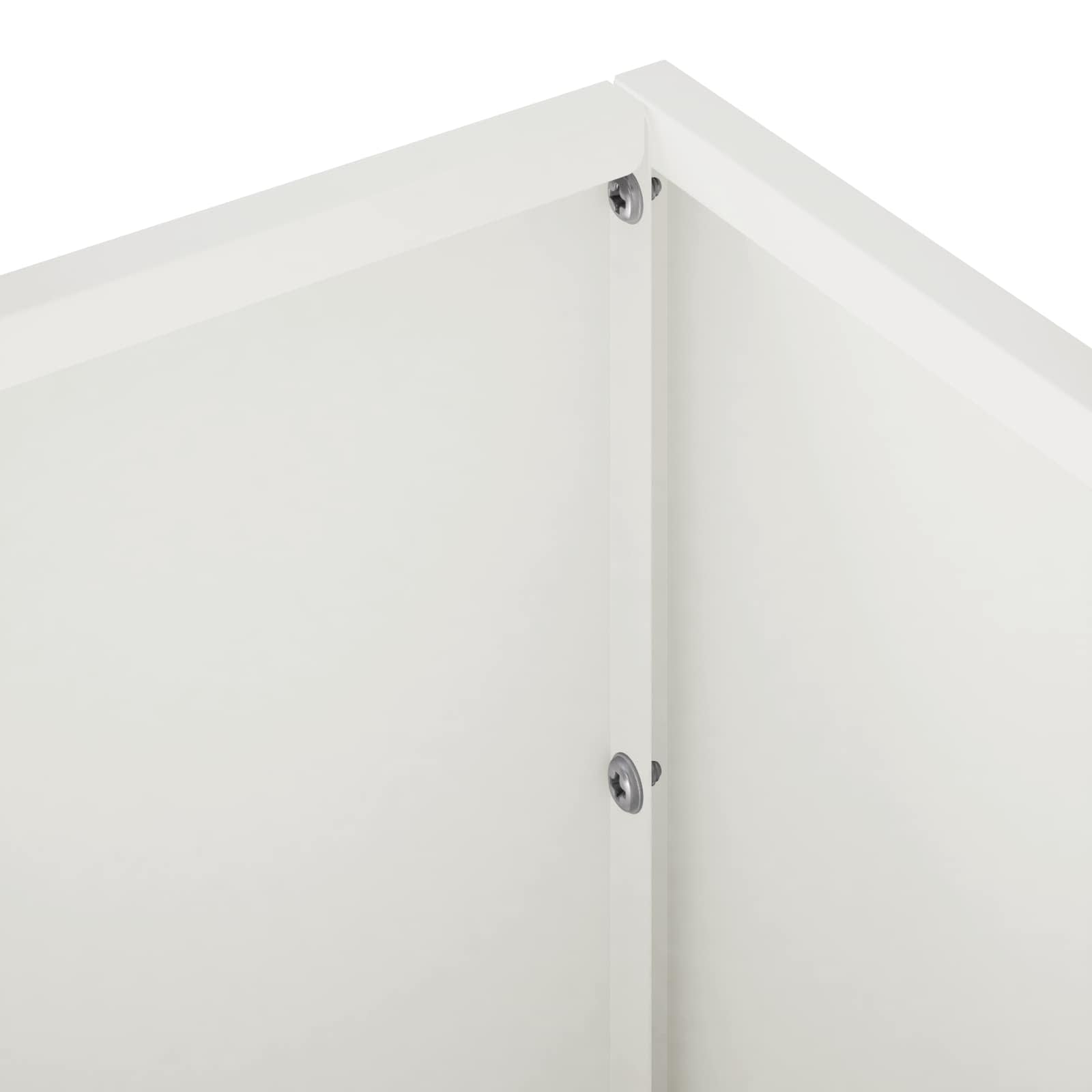 Vaso da giardino Bianco 100 x 30 x 30 cm | homemem39