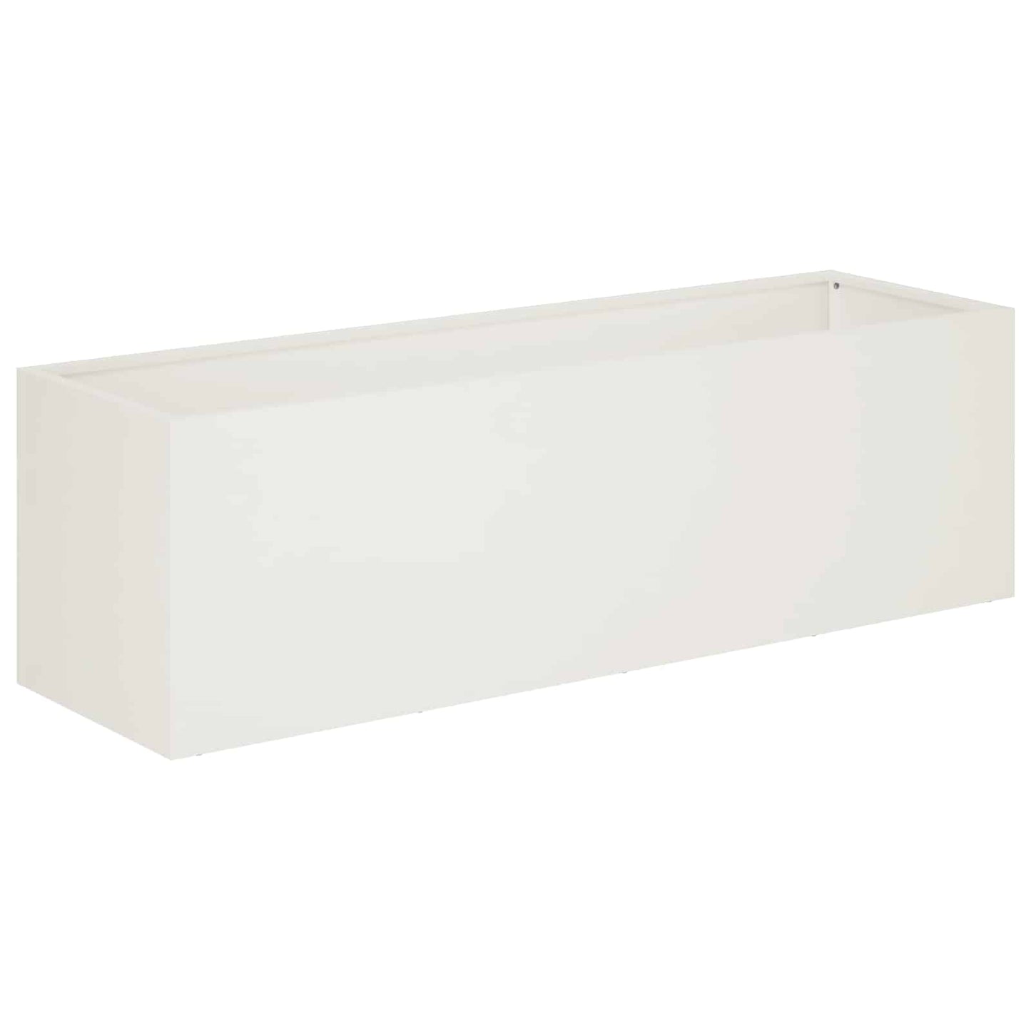 Vaso da giardino Bianco 100 x 30 x 30 cm | homemem39