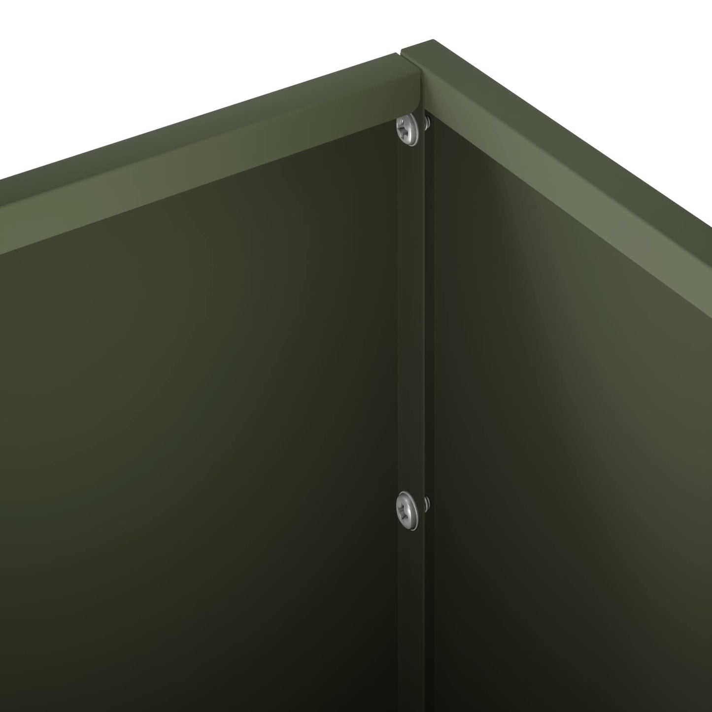 Vaso da giardino Verde Oliva 100 x 30 x 30 cm | homemem39