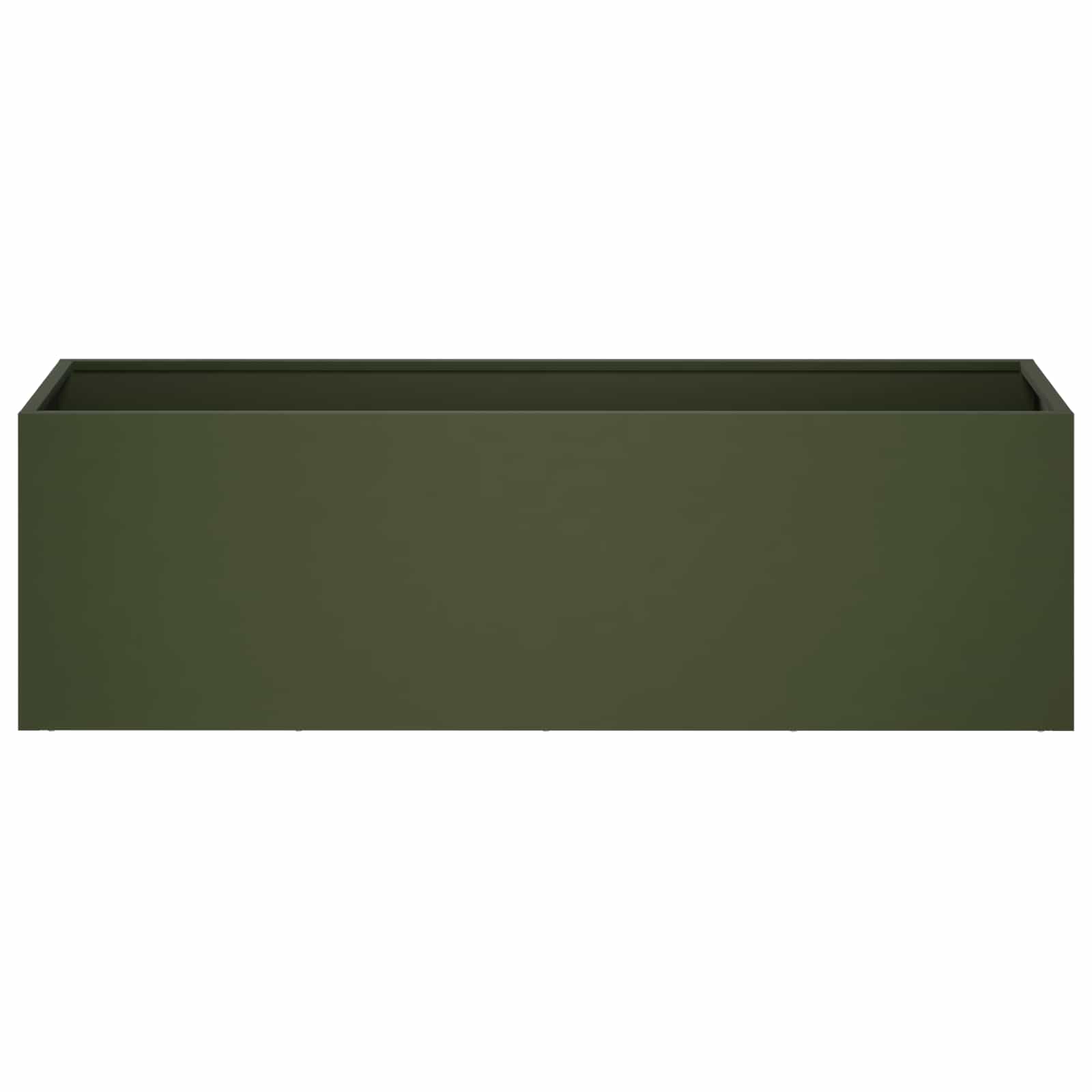 Vaso da giardino Verde Oliva 100 x 30 x 30 cm | homemem39
