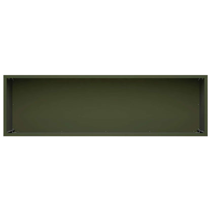 Vaso da giardino Verde Oliva 100 x 30 x 30 cm | homemem39