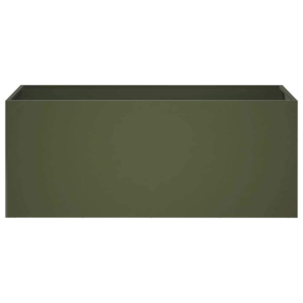 Vaso da giardino Verde Oliva 80 x 40 x 40 cm | homemem39