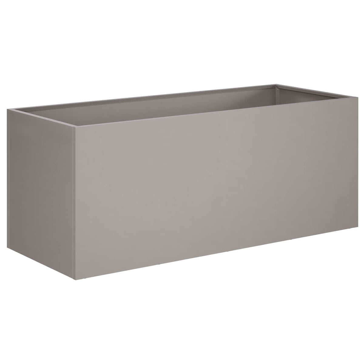 Vaso da giardino 2 pz Ruggine 80 x 40 x 40 cm Acciaio Corten | homemem39