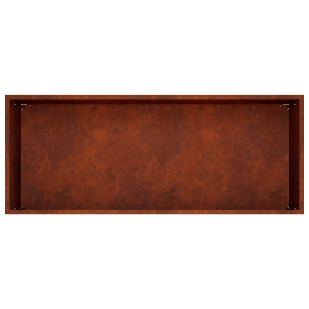 Vaso da giardino 2 pz Ruggine 80 x 40 x 40 cm Acciaio Corten | homemem39
