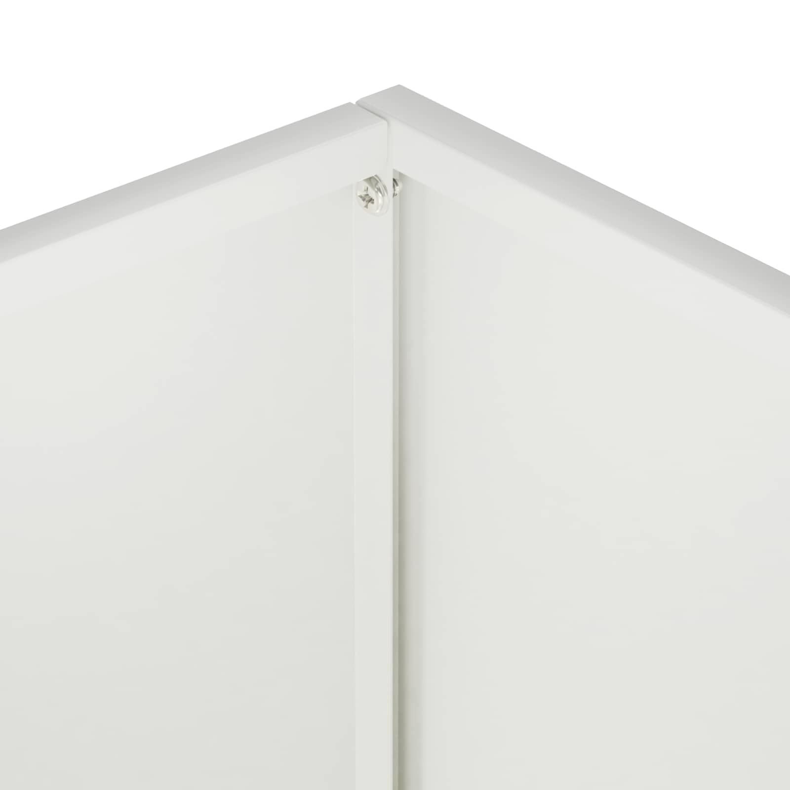 Vaso da giardino Bianco 20 x 20 x 40 cm | homemem39