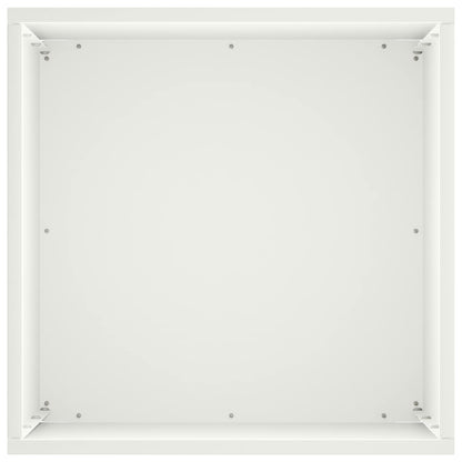 Vaso da giardino Bianco 30 x 30 x 50 cm | homemem39