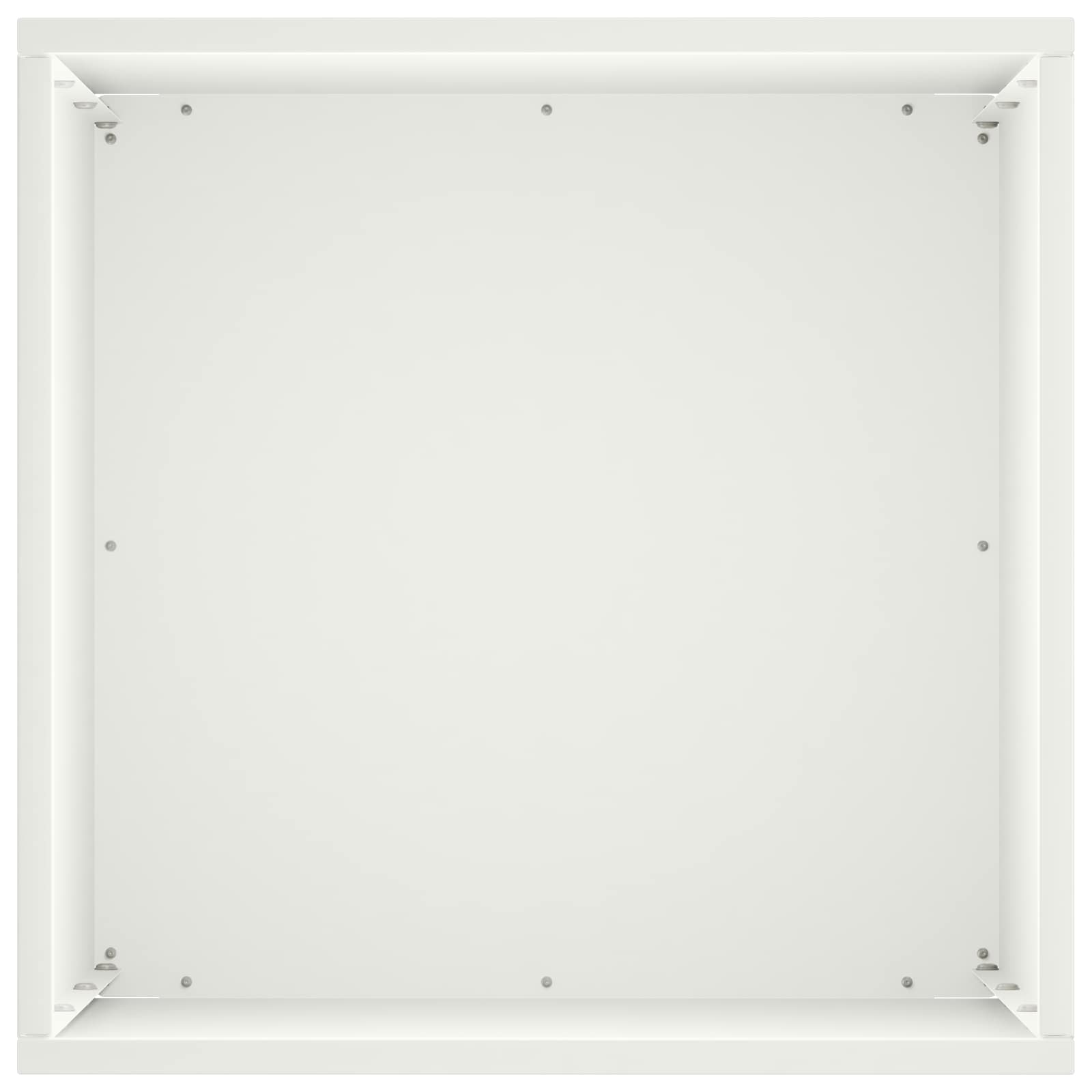 Vaso da giardino 2 pz Bianco 30 x 30 x 50 cm | homemem39