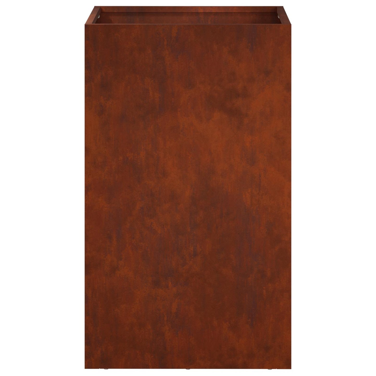 Vaso da giardino Ruggine 30 x 30 x 50 cm Acciaio Corten | homemem39