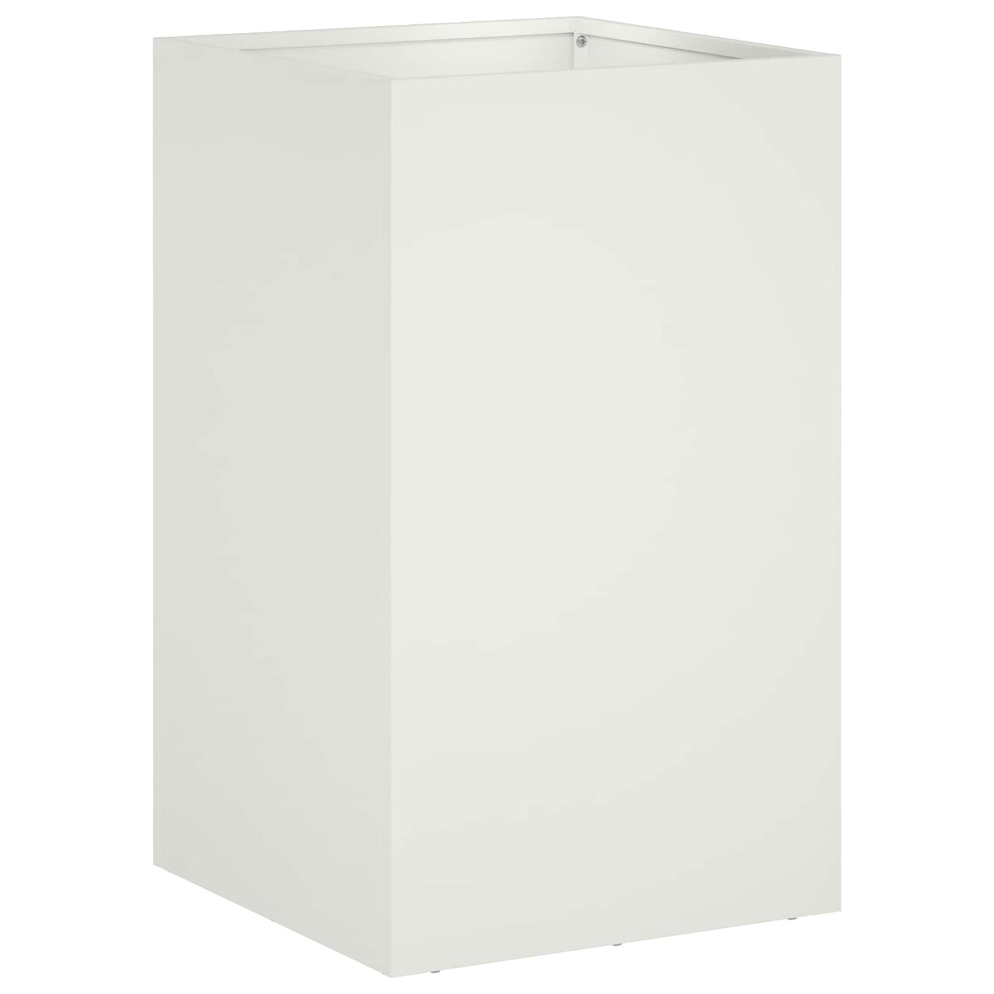 Vaso da giardino Bianco 40 x 40 x 50 cm | homemem39