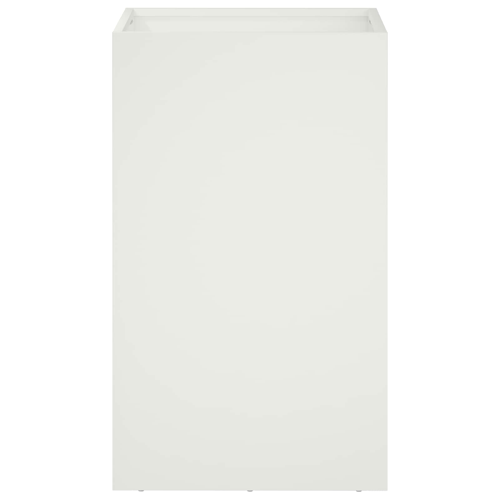 Vaso da giardino Bianco 40 x 40 x 50 cm | homemem39