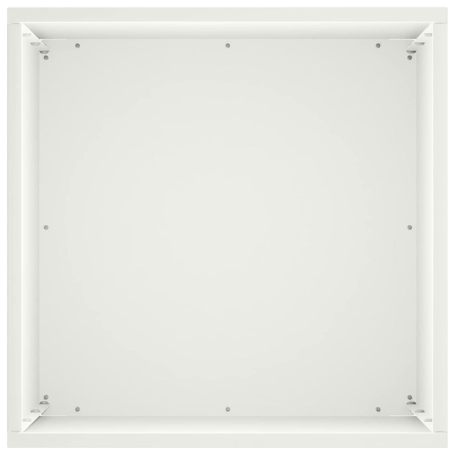 Vaso da giardino 2 pz Bianco 40 x 40 x 50 cm | homemem39