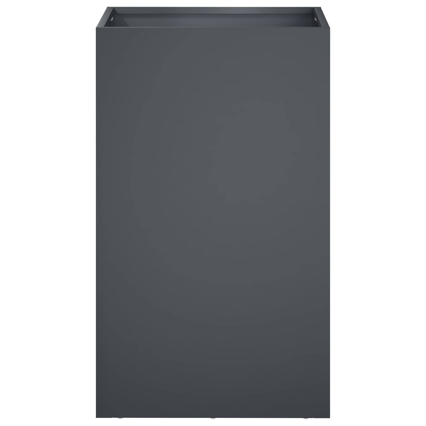 Vaso da giardino Antracite 40 x 40 x 50 cm | homemem39