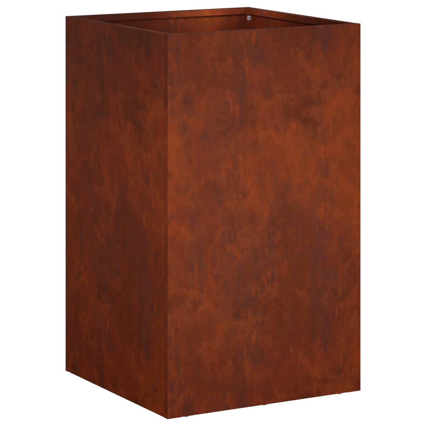 Vaso da giardino 2 pz Ruggine 40 x 40 x 50 cm Acciaio Corten