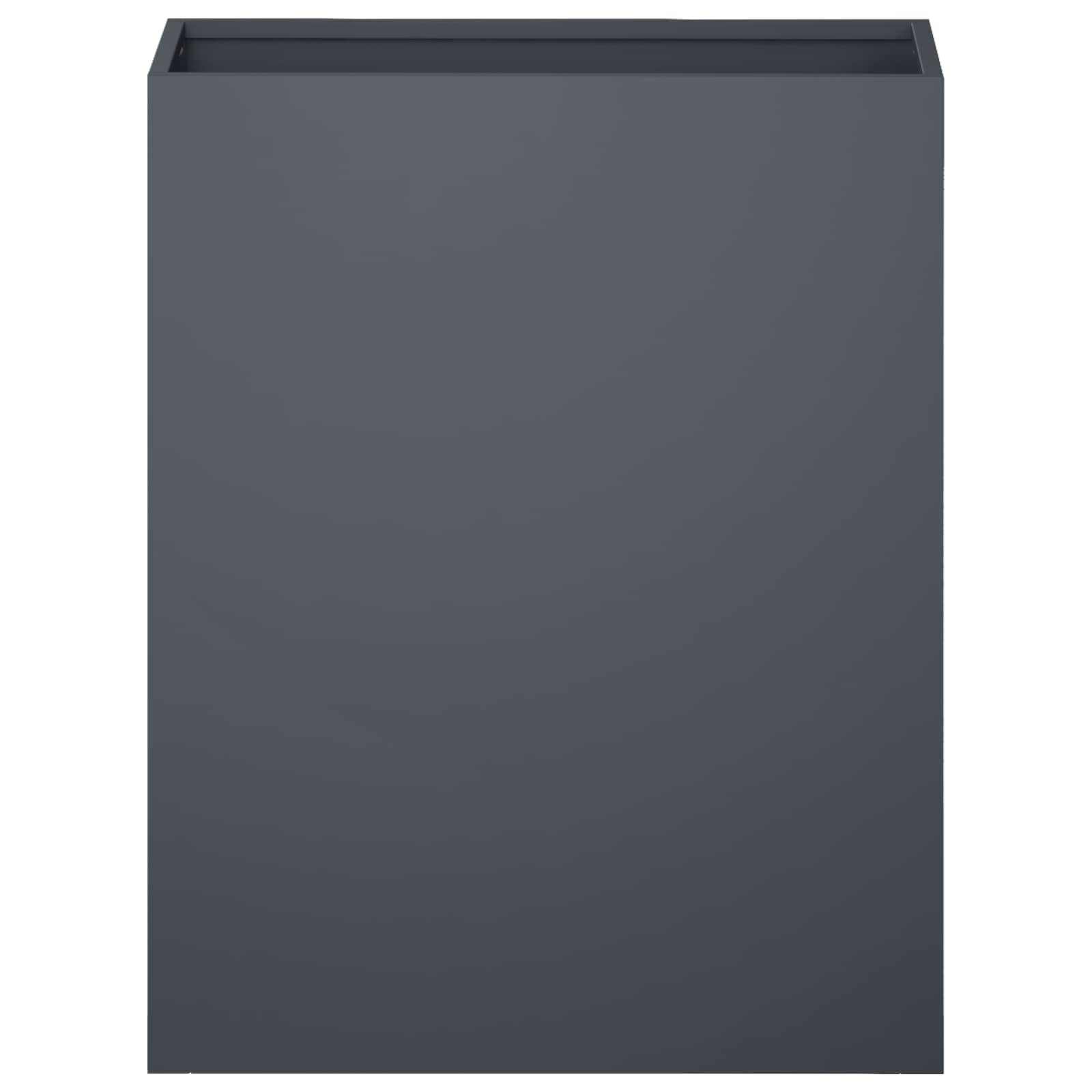 Vaso da giardino 2 pz Antracite 40 x 20 x 40 cm | homemem39