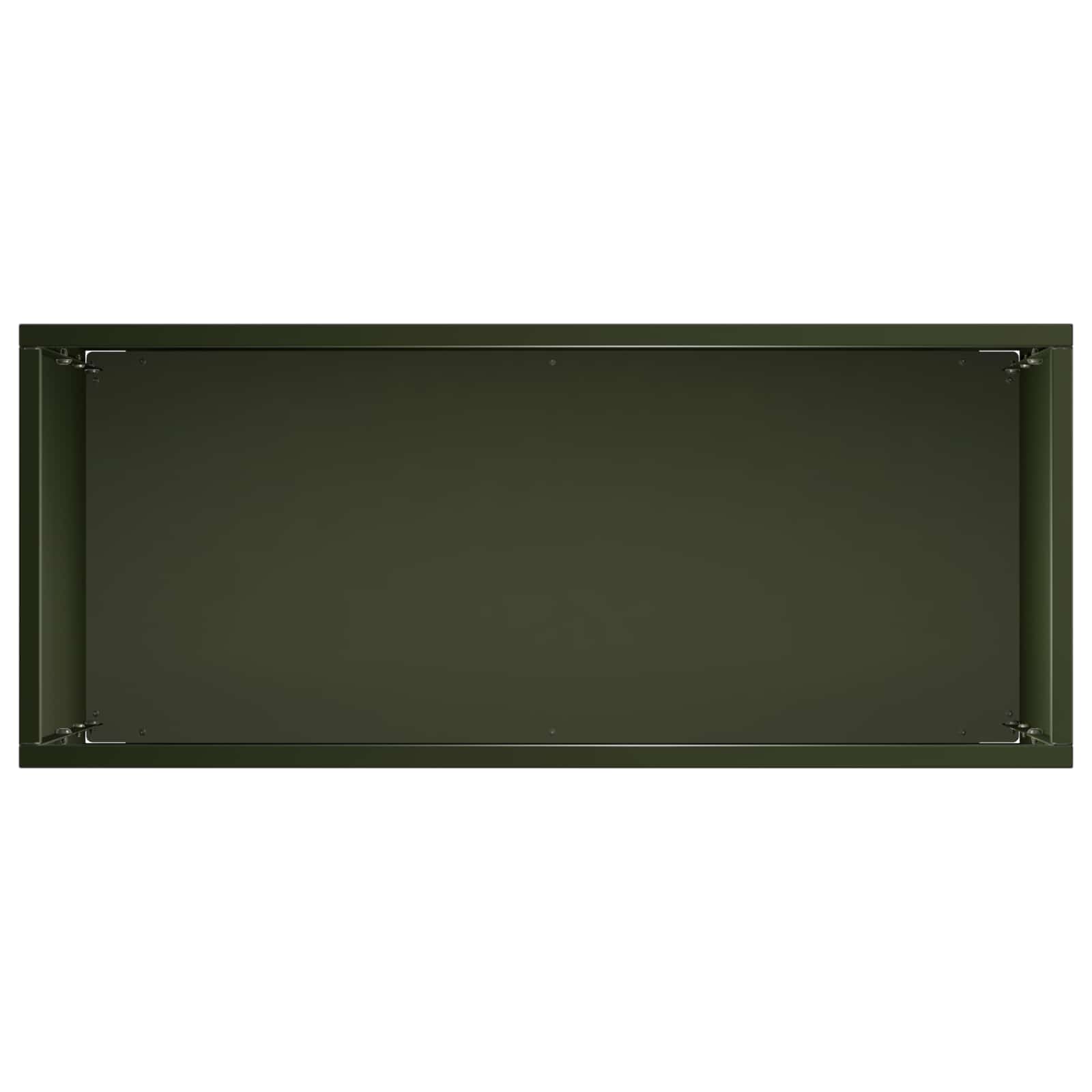 Vaso da giardino Verde Oliva 40 x 20 x 75 cm | homemem39