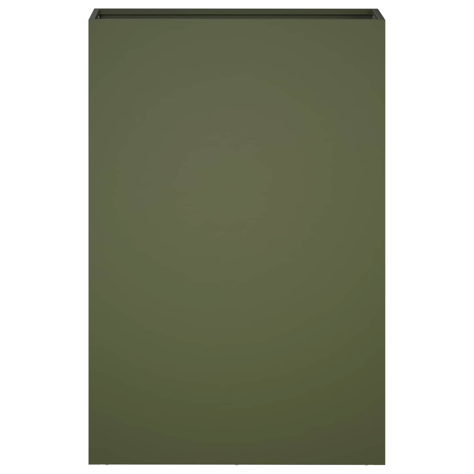 Vaso da giardino 2 pz Verde Oliva 40 x 20 x 75 cm | homemem39