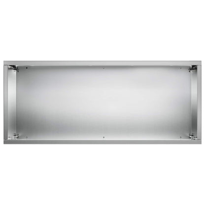 Vaso da giardino 2 pz Argento 40 x 20 x 75 cm Acciaio zincato | homemem39