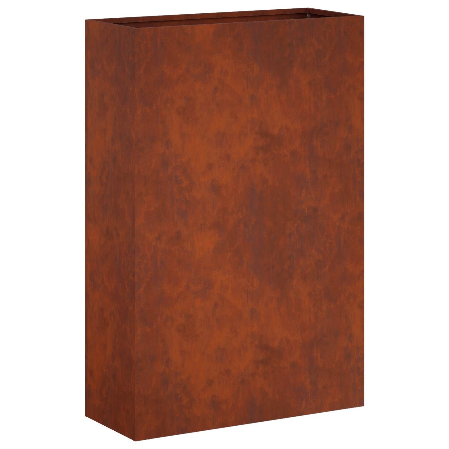 Vaso da giardino Ruggine 40 x 20 x 75 cm Acciaio Corten