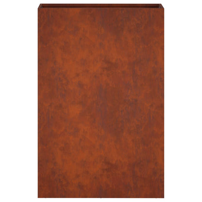 Vaso da giardino Ruggine 40 x 20 x 75 cm Acciaio Corten
