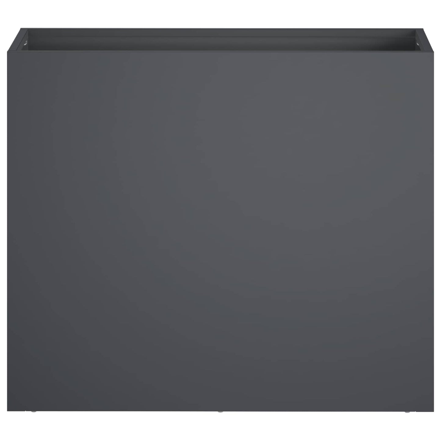 Vaso da giardino 2 pz Antracite 50 x 20 x 40 cm | homemem39