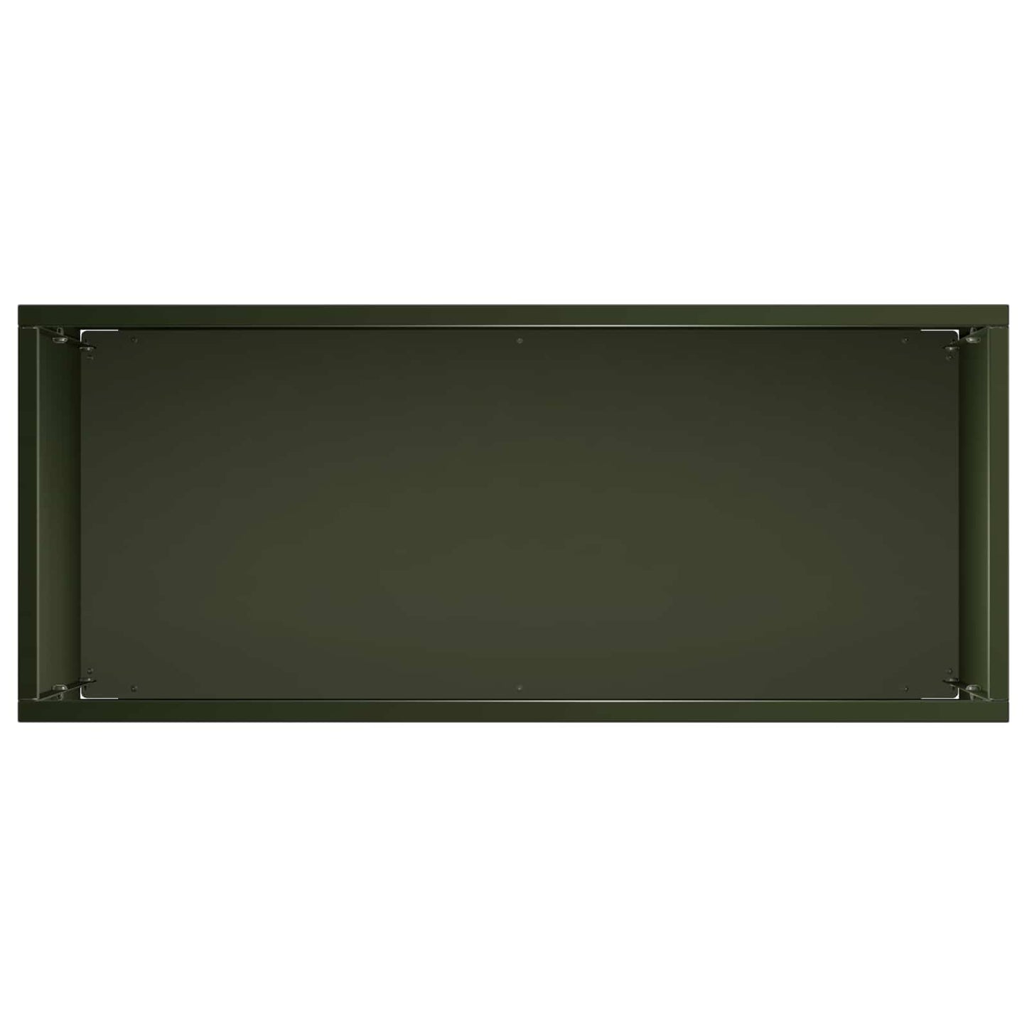 Vaso da giardino 2 pz Verde Oliva 50 x 20 x 40 cm | homemem39