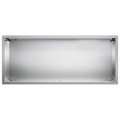 Vaso da giardino 2 pz Argento 50 x 20 x 40 cm Acciaio zincato | homemem39