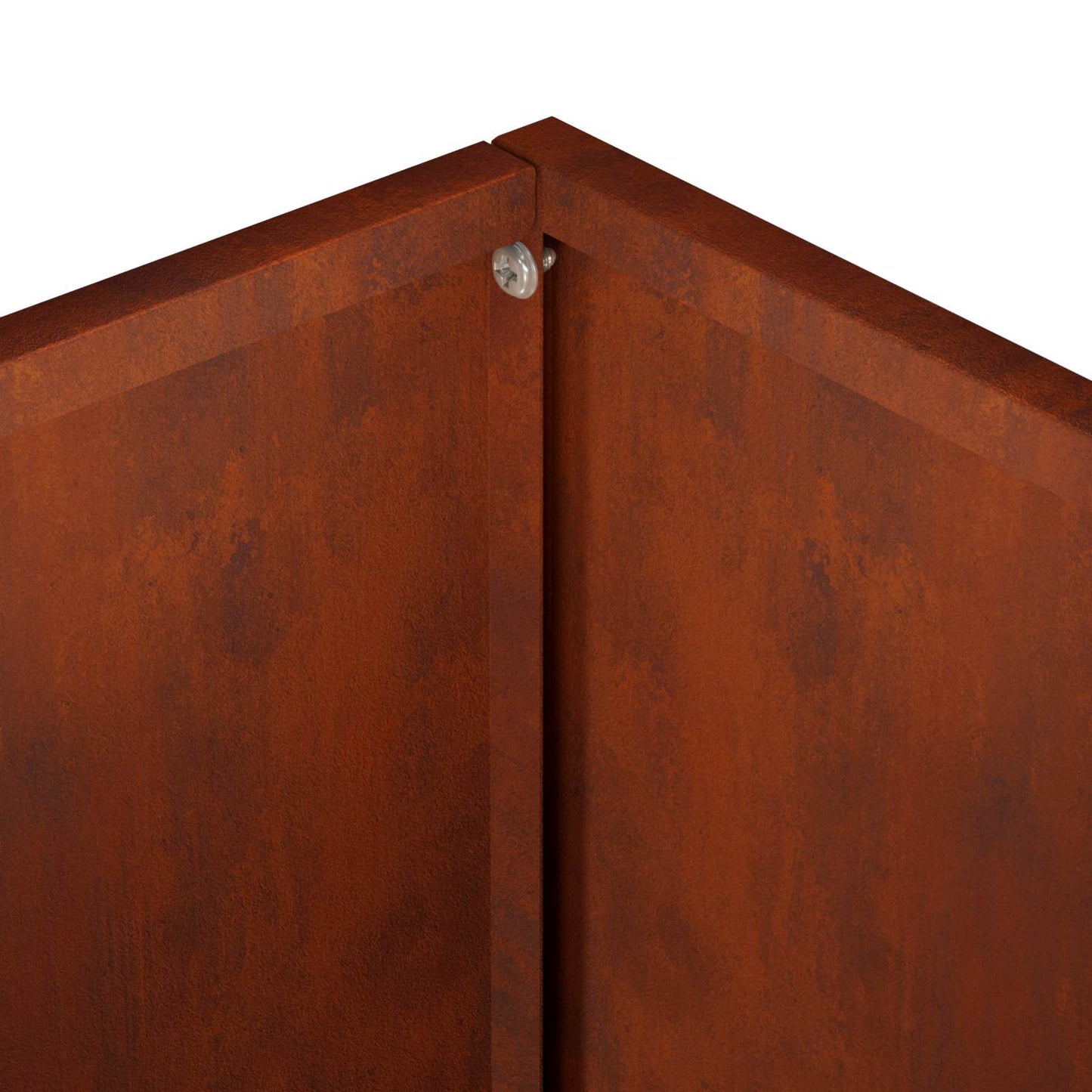 Vaso da giardino Ruggine 50 x 20 x 40 cm Acciaio Corten | homemem39