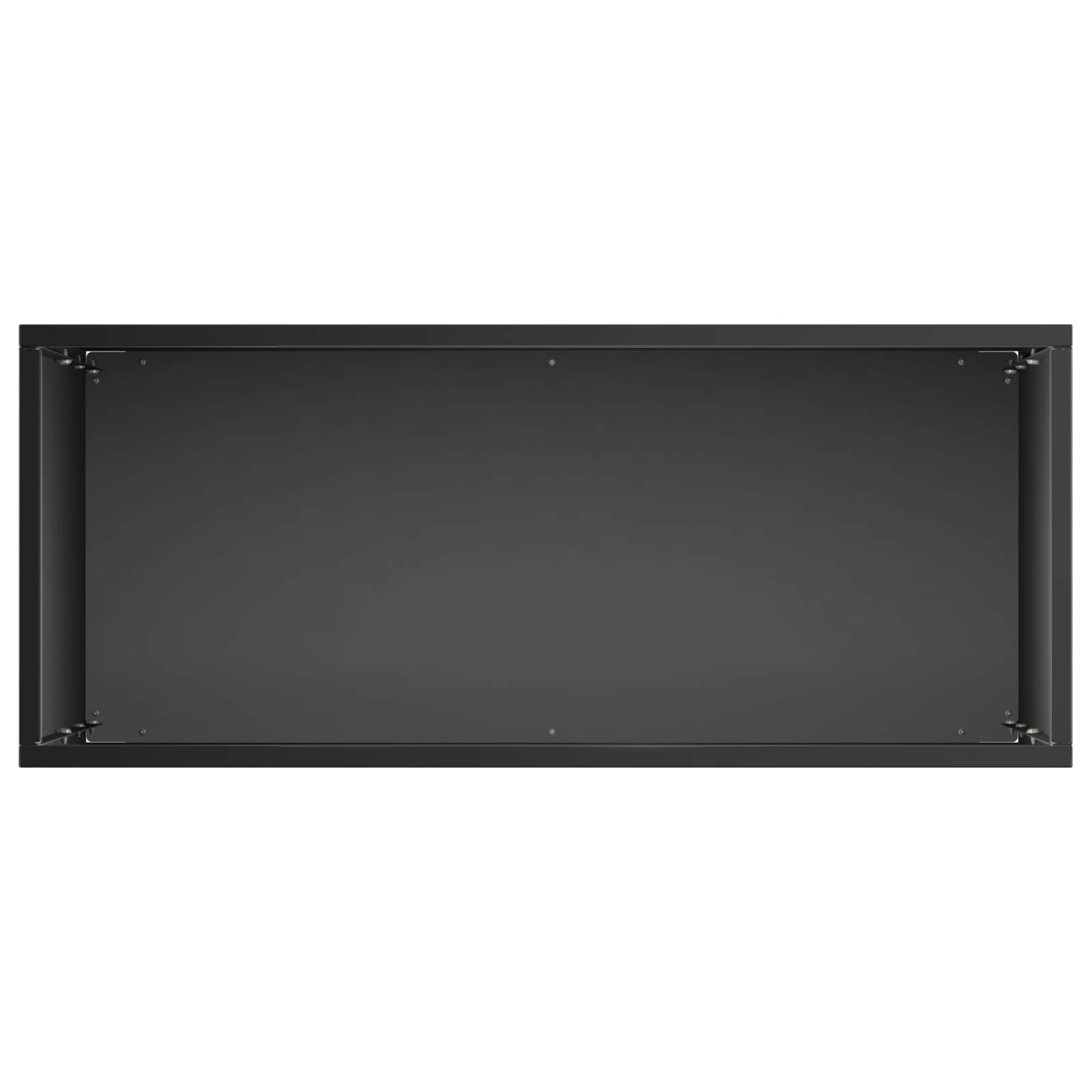 Vaso da giardino 2 pz Nero 50 x 20 x 75 cm | homemem39