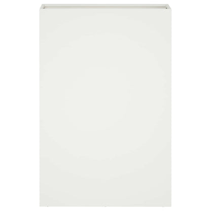 Vaso da giardino 2 pz Bianco 50 x 20 x 75 cm | homemem39