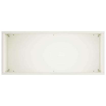 Vaso da giardino 2 pz Bianco 50 x 20 x 75 cm | homemem39