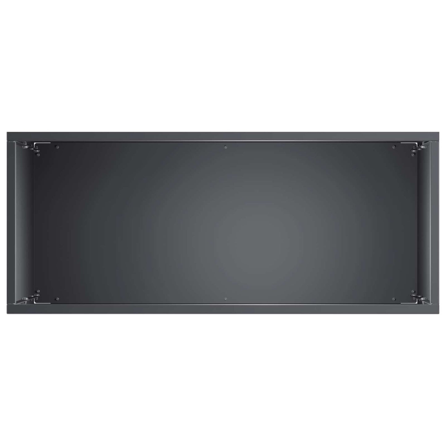 Vaso da giardino Antracite 50 x 20 x 75 cm | homemem39