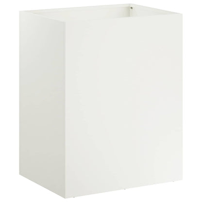 Vaso da giardino 2 pz Bianco 40 x 30 x 40 cm | homemem39