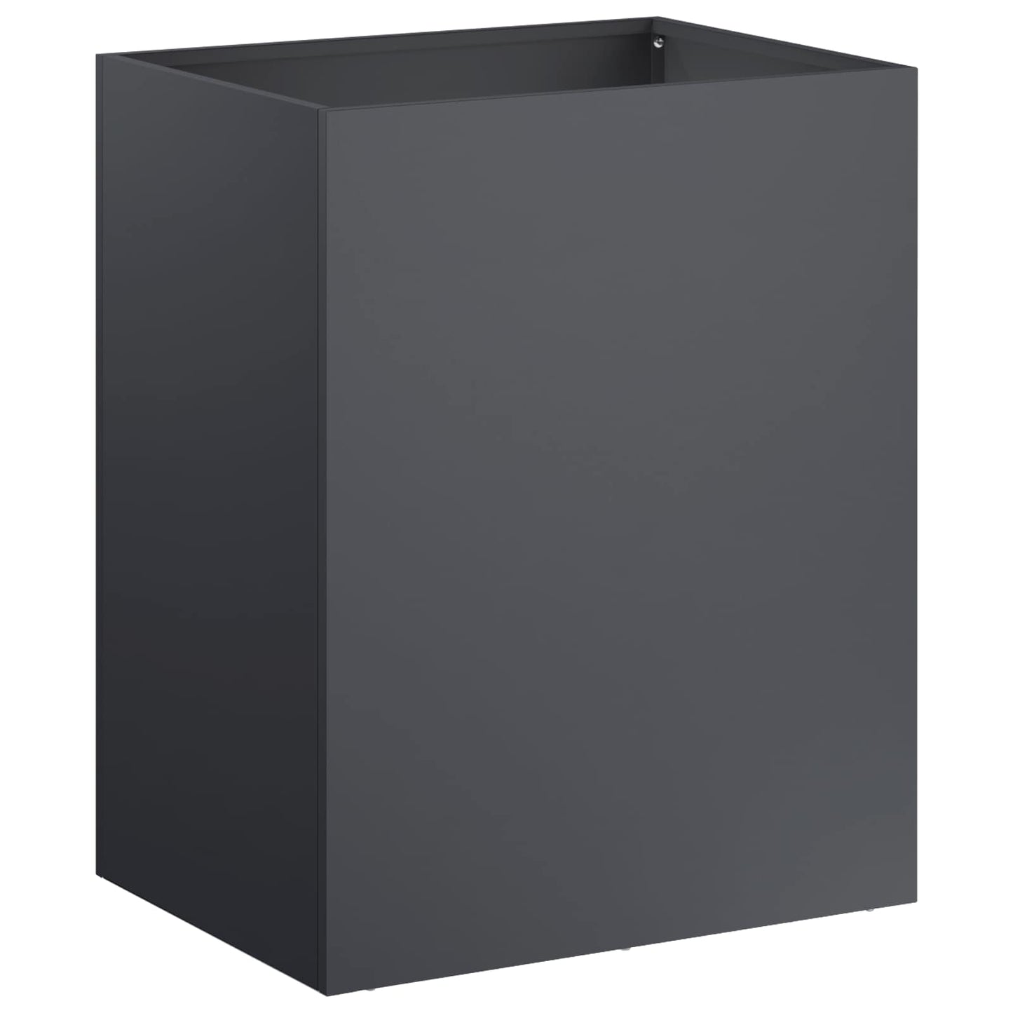 Vaso da giardino 2 pz Antracite 40 x 30 x 40 cm | homemem39