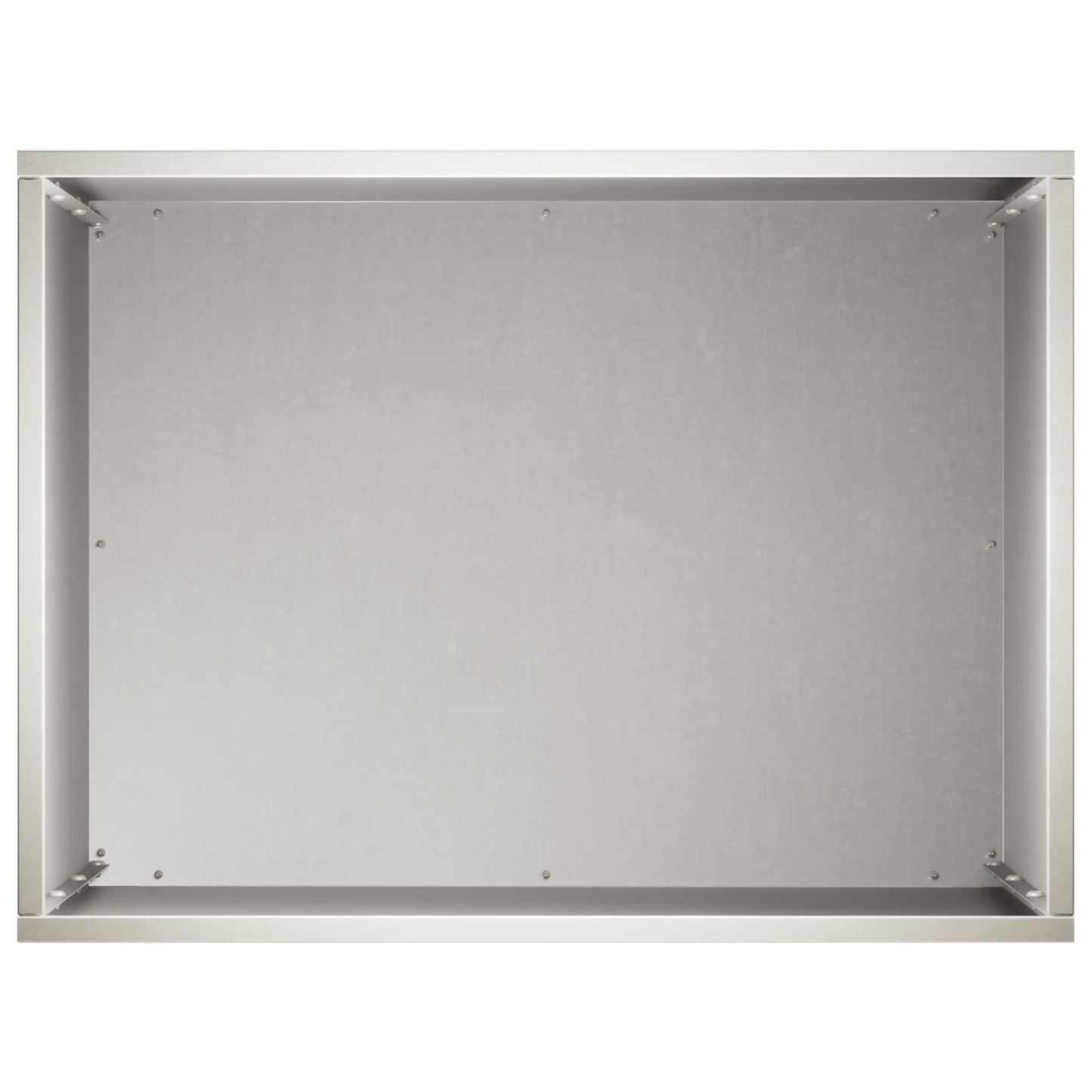 Vaso da giardino 2 pz Argento 40 x 30 x 40 cm Acciaio Inox | homemem39