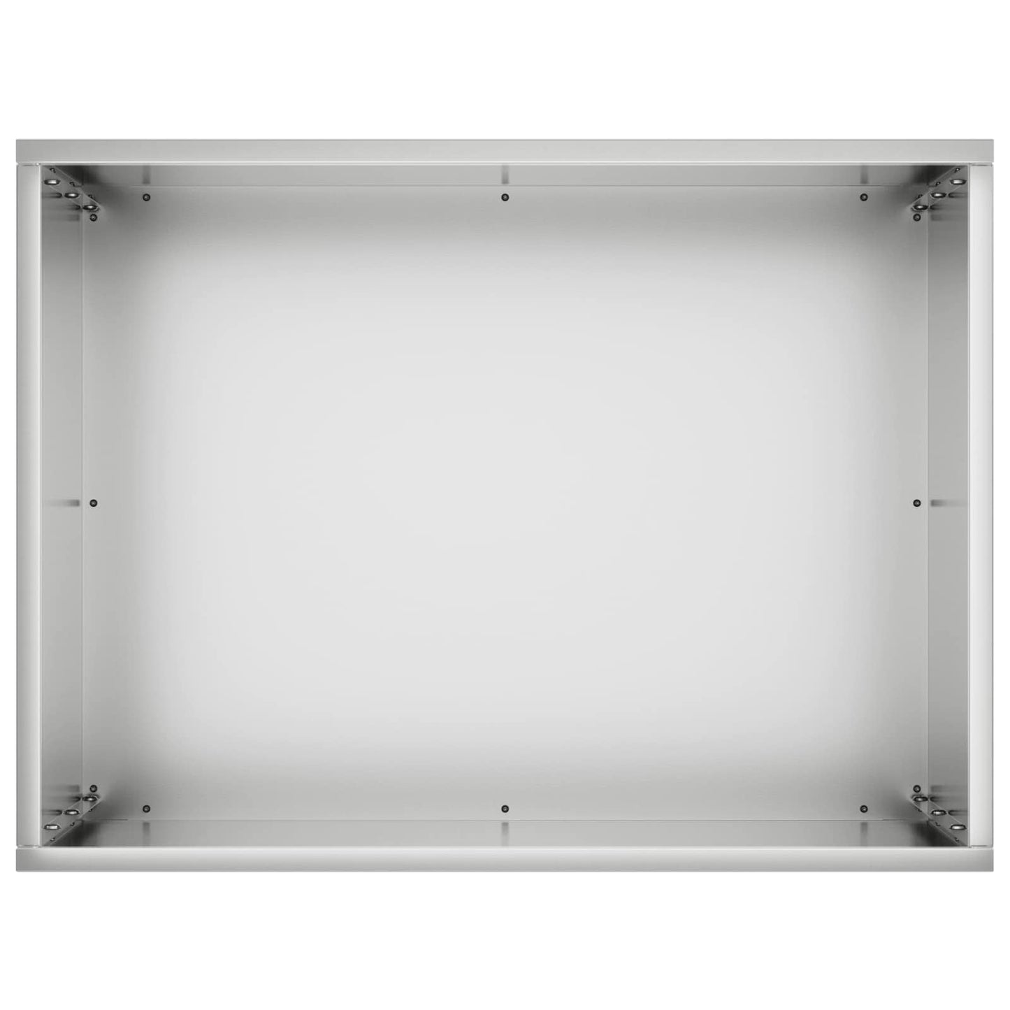 Vaso da giardino 2 pz Argento 40 x 30 x 40 cm Acciaio zincato
