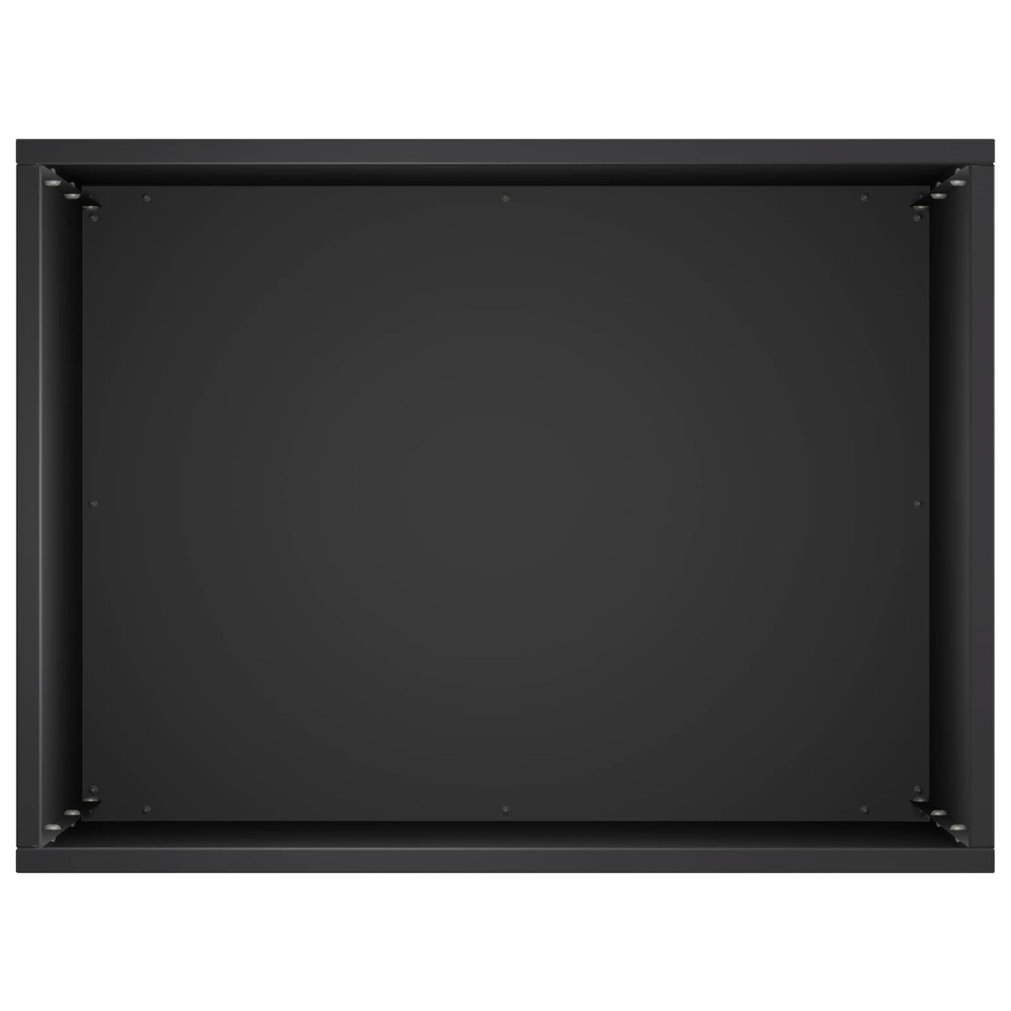 Vaso da giardino 2 pz Nero 40 x 30 x 50 cm | homemem39