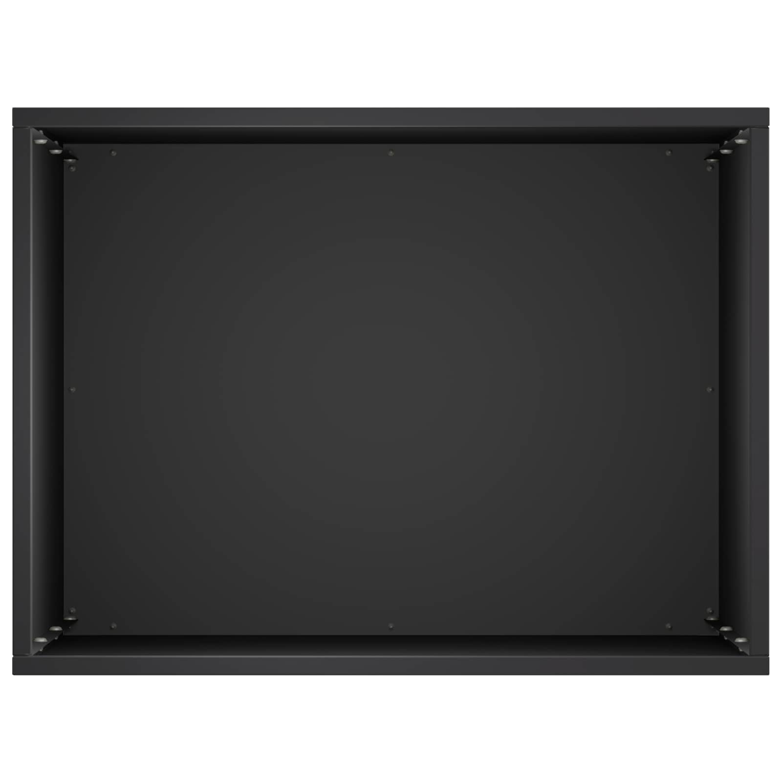 Vaso da giardino 2 pz Nero 40 x 30 x 50 cm | homemem39