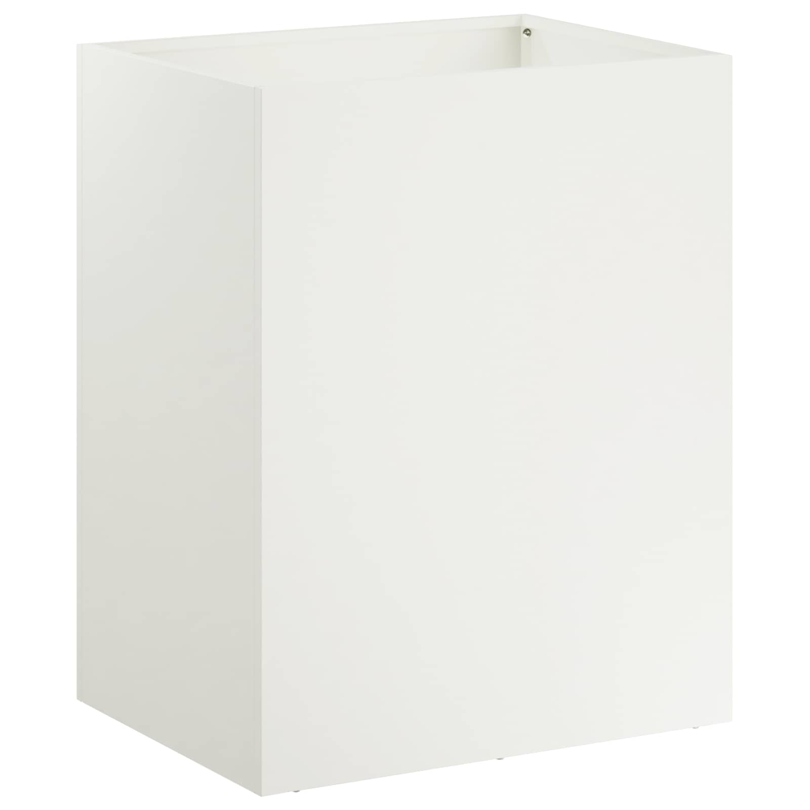 Vaso da giardino Bianco 40 x 30 x 50 cm | homemem39