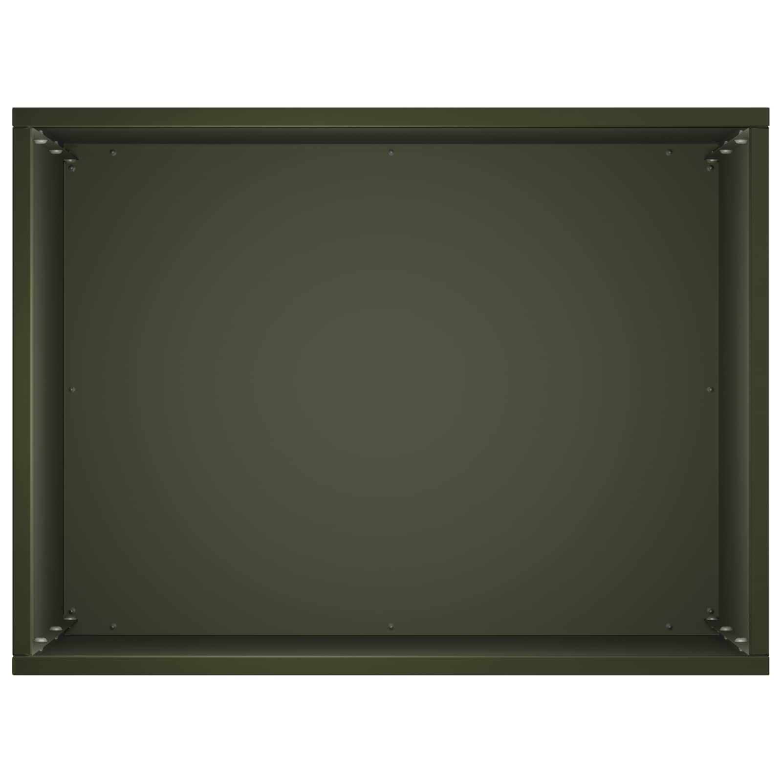 Vaso da giardino Verde Oliva 40 x 30 x 50 cm | homemem39