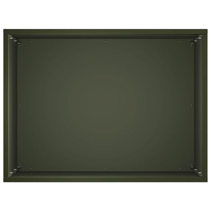 Vaso da giardino Verde Oliva 40 x 30 x 50 cm | homemem39