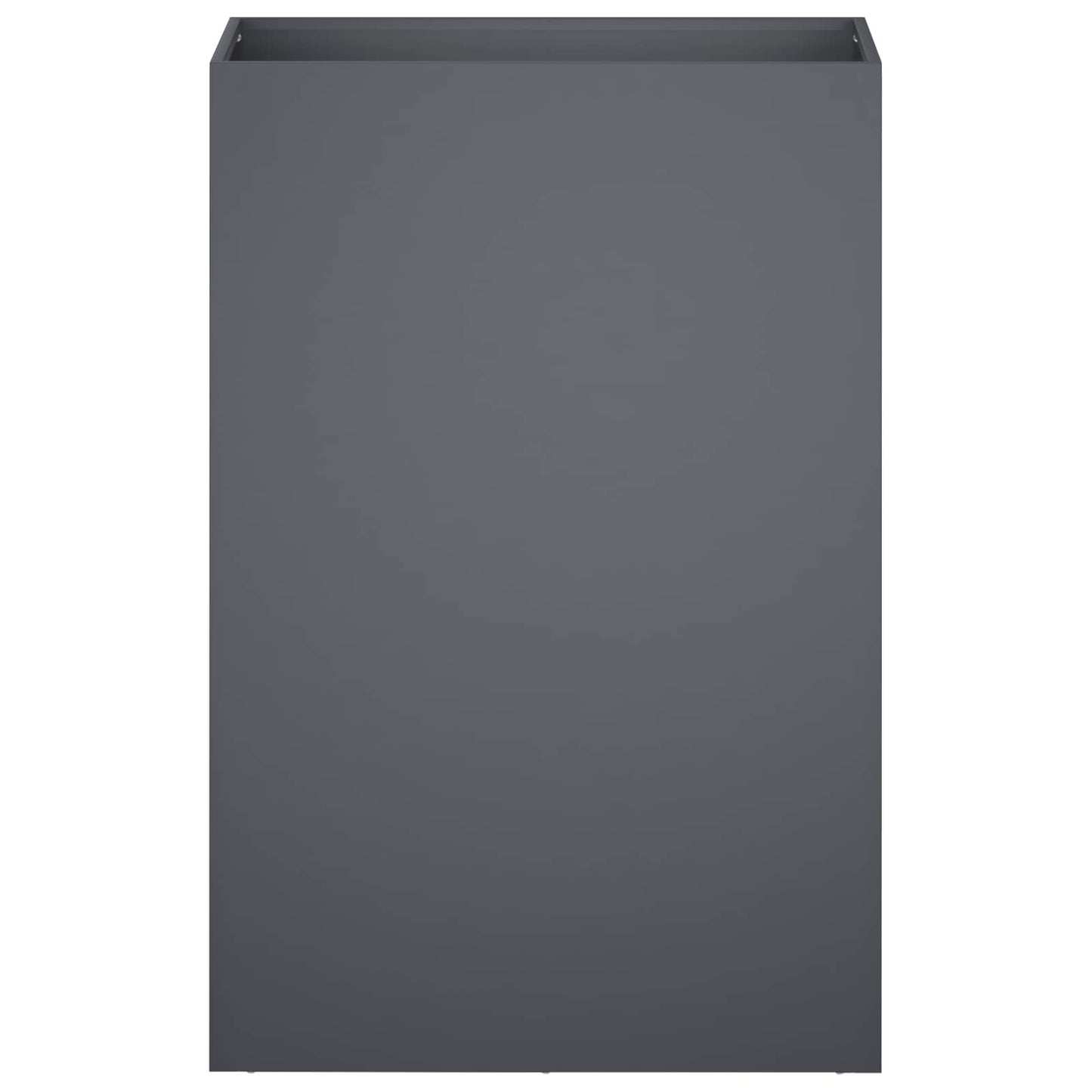 Vaso da giardino 2 pz Antracite 40 x 30 x 75 cm | homemem39