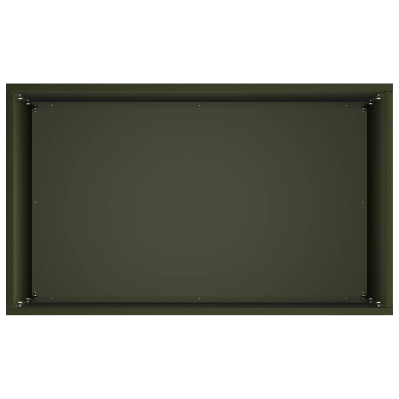 Vaso da giardino Verde Oliva 40 x 30 x 75 cm | homemem39