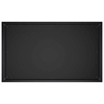 Vaso da giardino 2 pz Nero 50 x 30 x 40 cm | homemem39